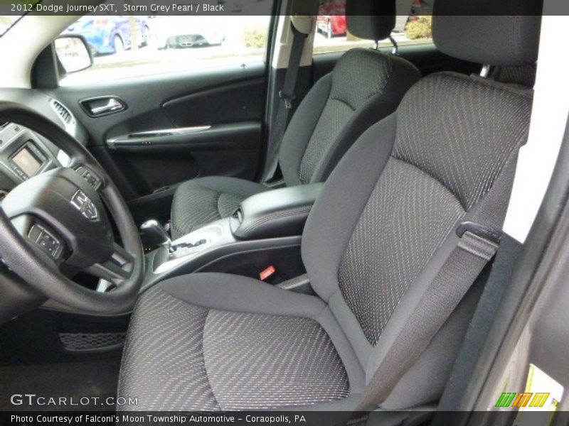 Storm Grey Pearl / Black 2012 Dodge Journey SXT
