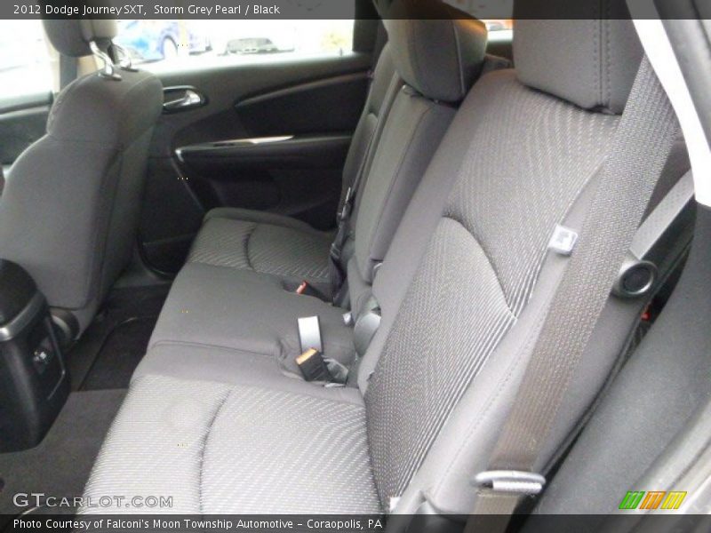 Storm Grey Pearl / Black 2012 Dodge Journey SXT