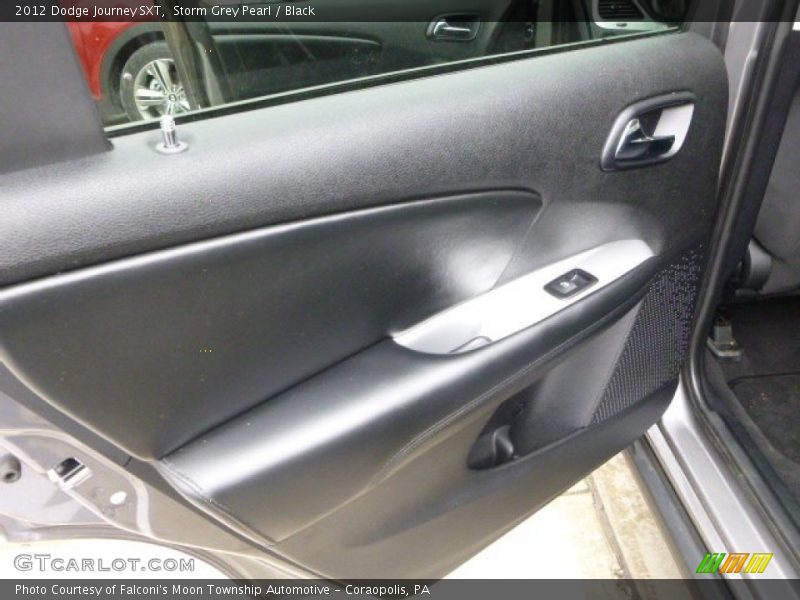 Storm Grey Pearl / Black 2012 Dodge Journey SXT
