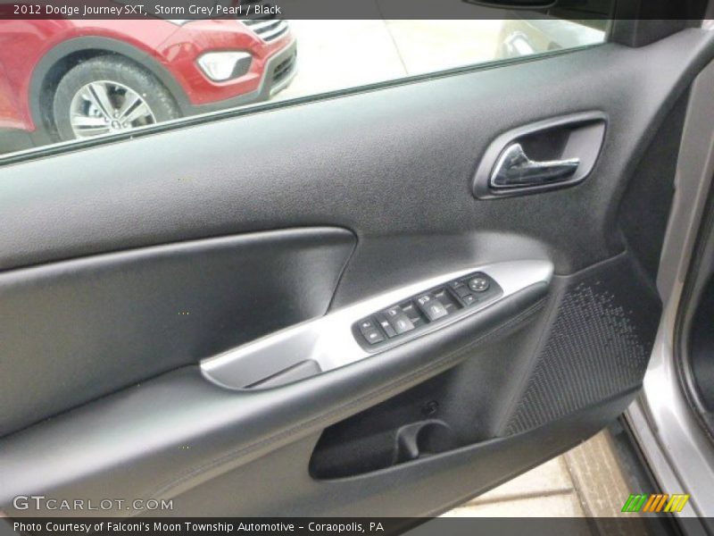 Storm Grey Pearl / Black 2012 Dodge Journey SXT
