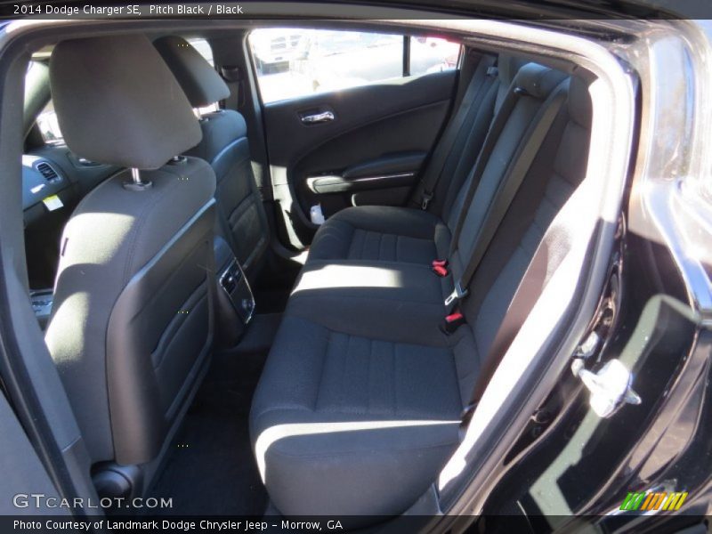 Pitch Black / Black 2014 Dodge Charger SE