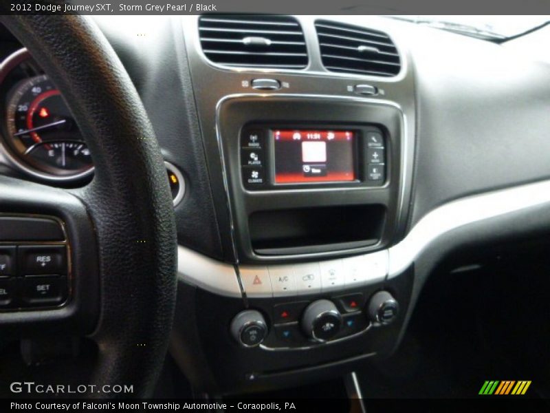 Storm Grey Pearl / Black 2012 Dodge Journey SXT