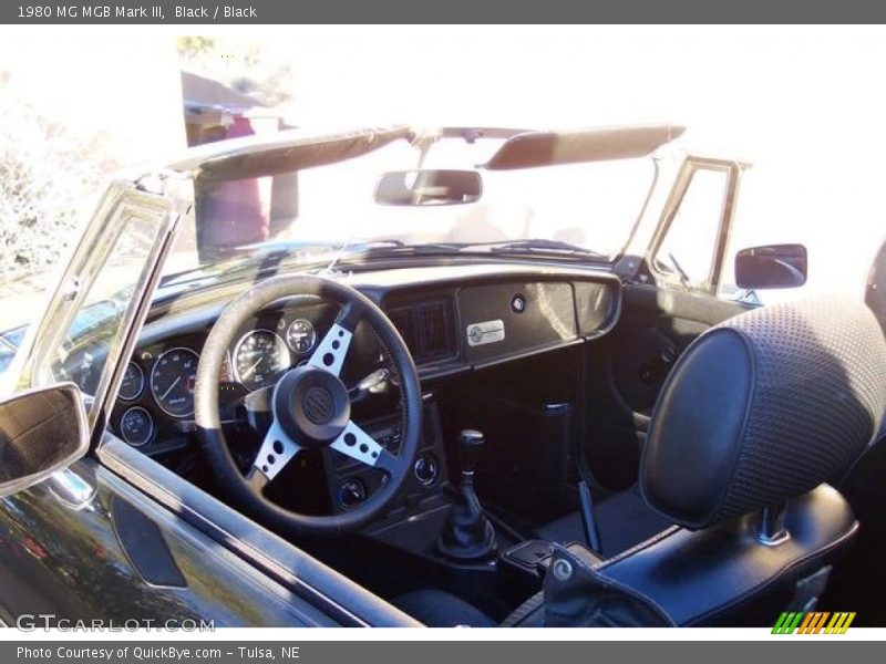 Black / Black 1980 MG MGB Mark III