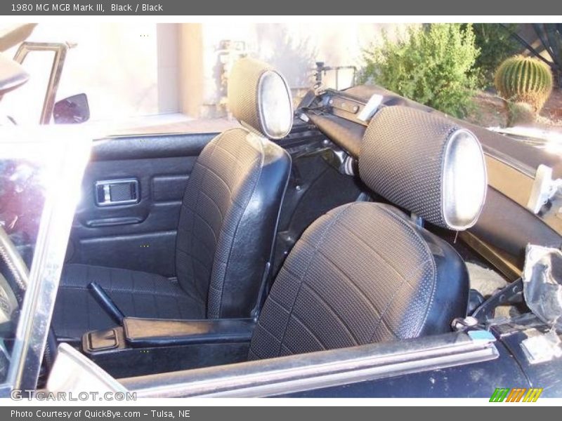 Black / Black 1980 MG MGB Mark III