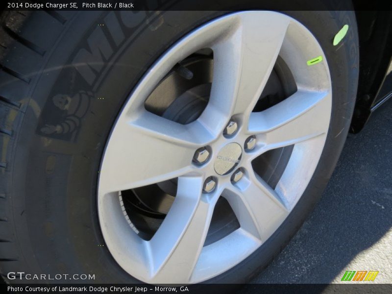 Pitch Black / Black 2014 Dodge Charger SE