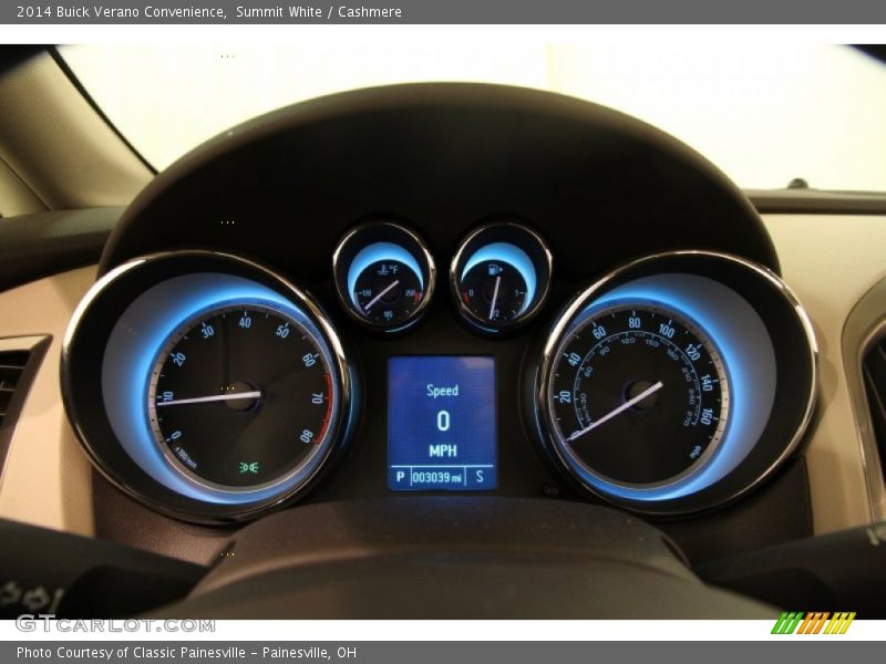  2014 Verano Convenience Convenience Gauges