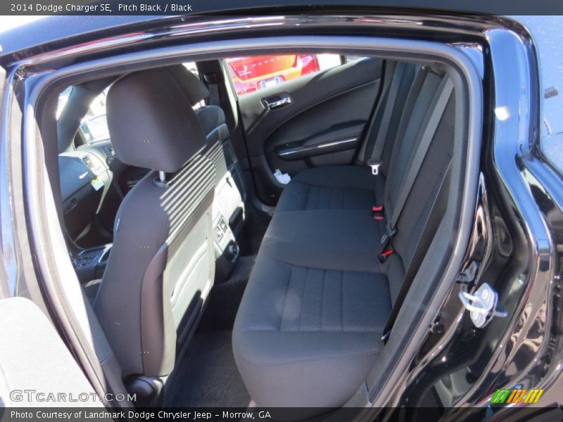 Pitch Black / Black 2014 Dodge Charger SE