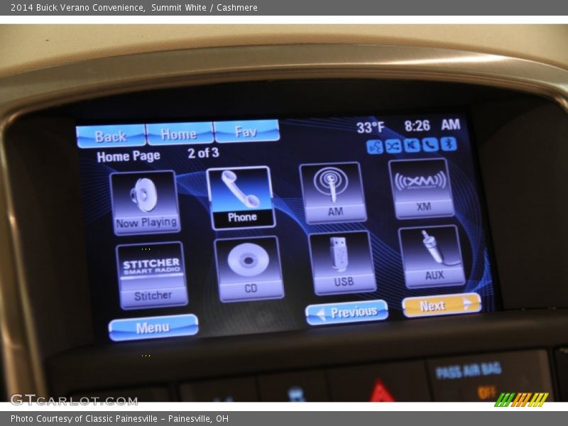 Summit White / Cashmere 2014 Buick Verano Convenience