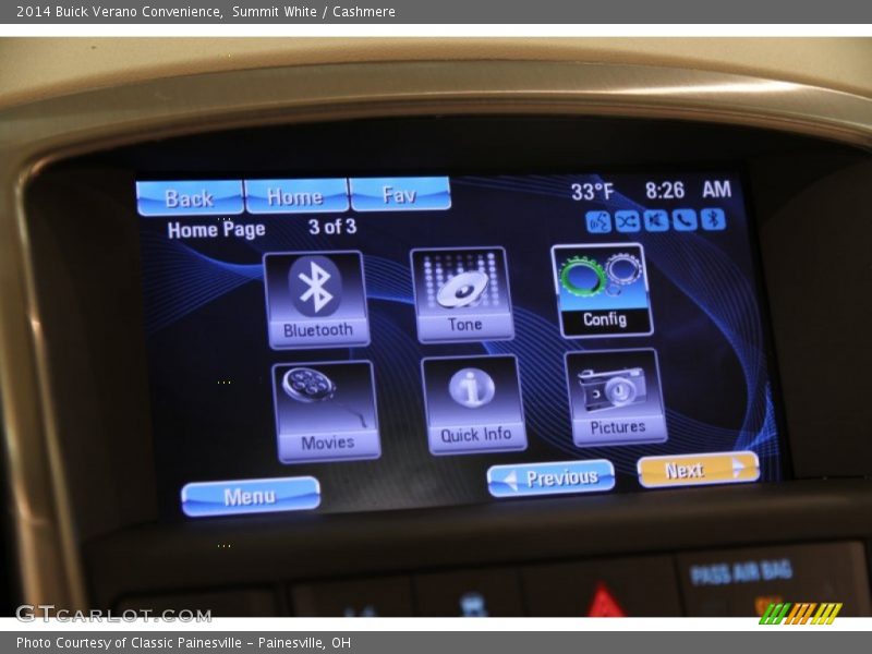 Summit White / Cashmere 2014 Buick Verano Convenience