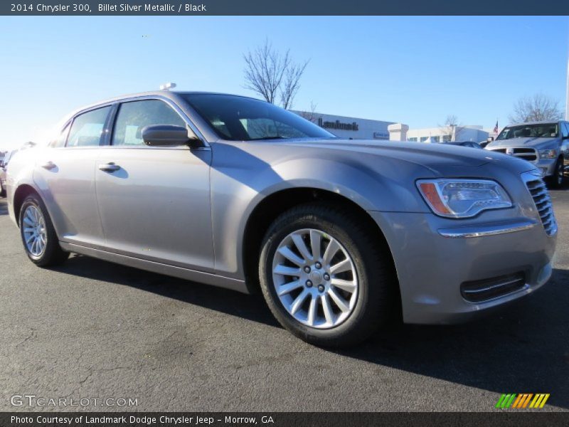 Billet Silver Metallic / Black 2014 Chrysler 300