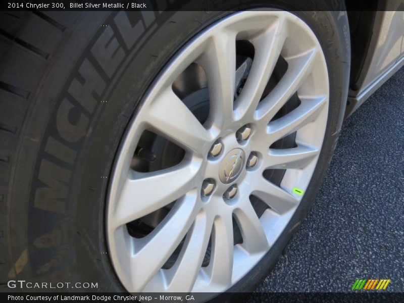 Billet Silver Metallic / Black 2014 Chrysler 300