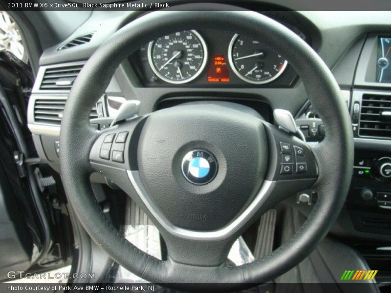 Black Sapphire Metallic / Black 2011 BMW X6 xDrive50i