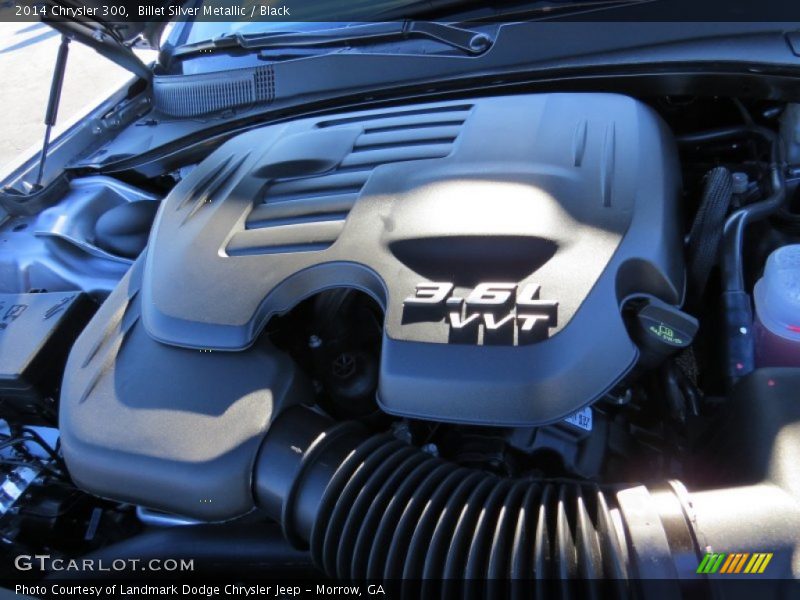 Billet Silver Metallic / Black 2014 Chrysler 300