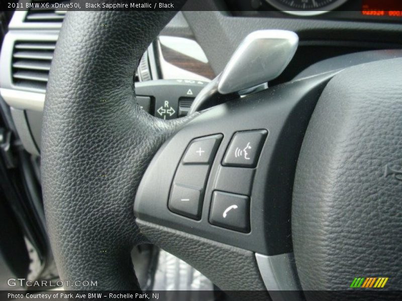 Black Sapphire Metallic / Black 2011 BMW X6 xDrive50i
