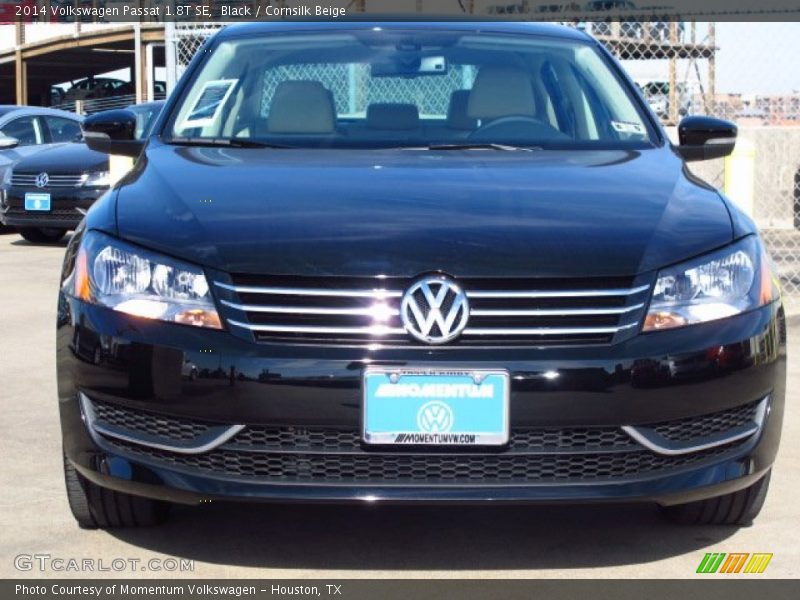 Black / Cornsilk Beige 2014 Volkswagen Passat 1.8T SE