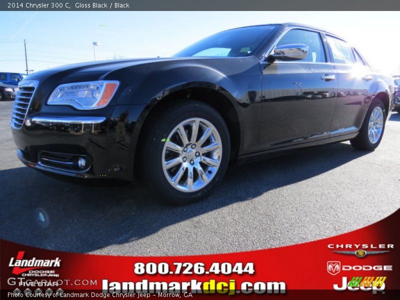 Gloss Black / Black 2014 Chrysler 300 C