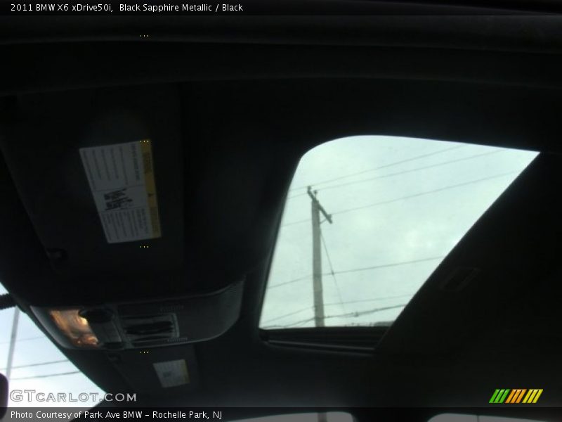 Black Sapphire Metallic / Black 2011 BMW X6 xDrive50i