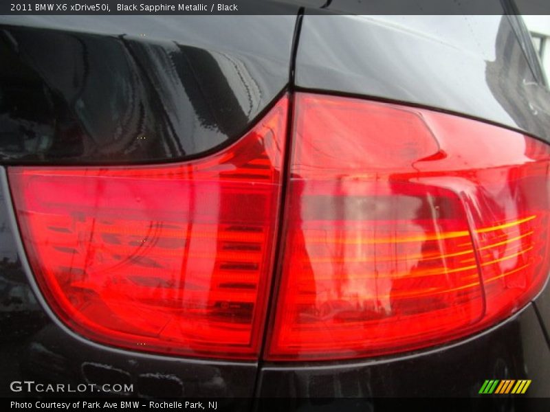 Black Sapphire Metallic / Black 2011 BMW X6 xDrive50i