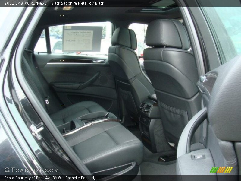 Black Sapphire Metallic / Black 2011 BMW X6 xDrive50i