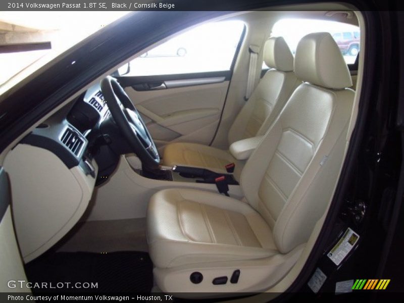 Black / Cornsilk Beige 2014 Volkswagen Passat 1.8T SE