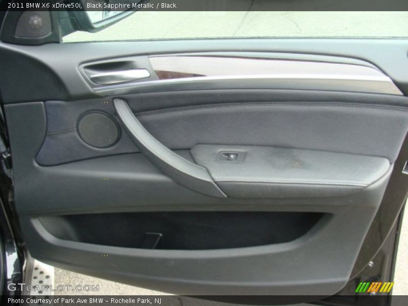 Black Sapphire Metallic / Black 2011 BMW X6 xDrive50i