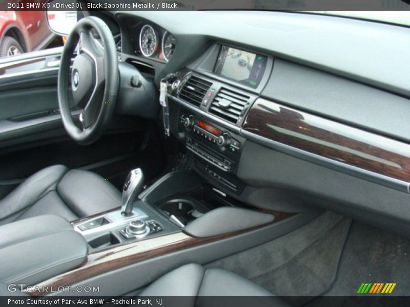 Black Sapphire Metallic / Black 2011 BMW X6 xDrive50i