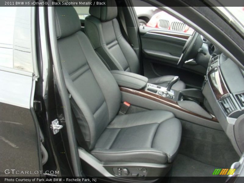 Black Sapphire Metallic / Black 2011 BMW X6 xDrive50i