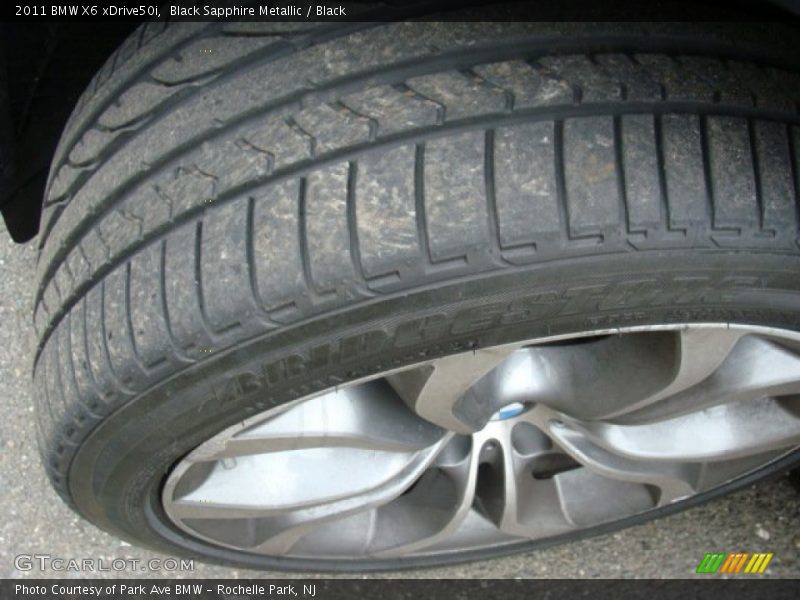 Black Sapphire Metallic / Black 2011 BMW X6 xDrive50i