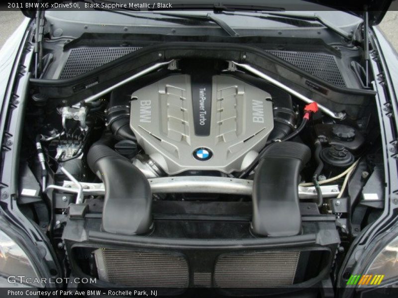 Black Sapphire Metallic / Black 2011 BMW X6 xDrive50i