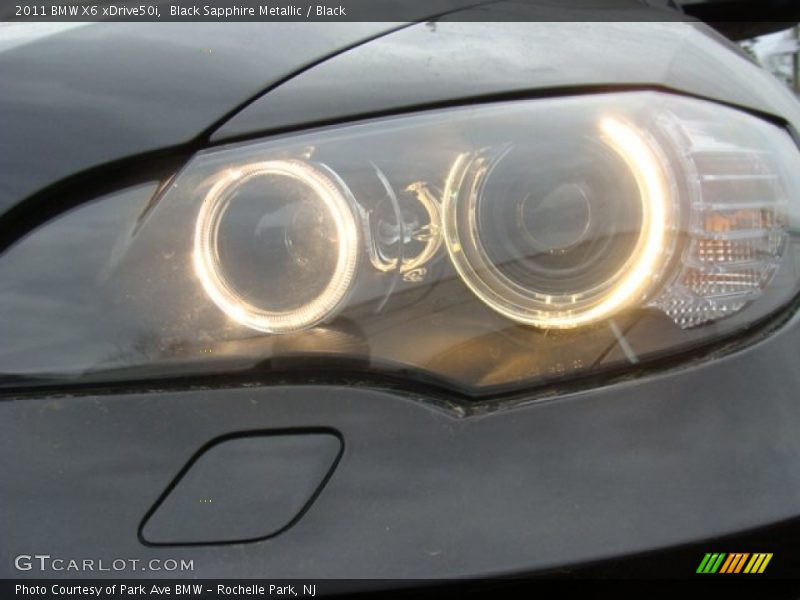 Black Sapphire Metallic / Black 2011 BMW X6 xDrive50i