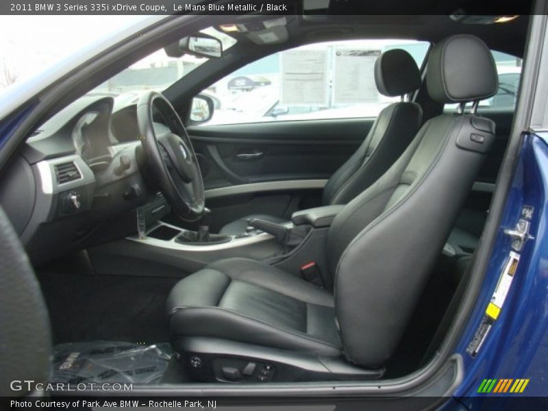 Le Mans Blue Metallic / Black 2011 BMW 3 Series 335i xDrive Coupe