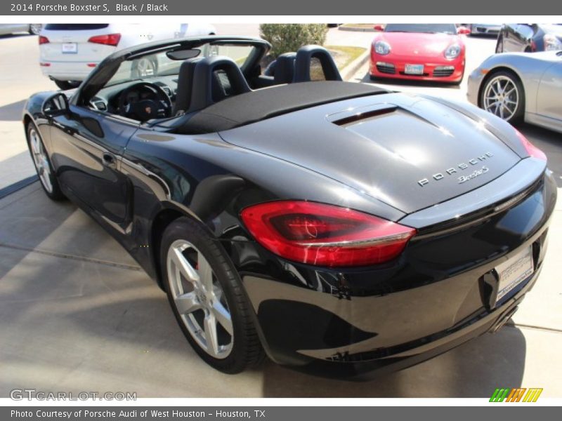 Black / Black 2014 Porsche Boxster S