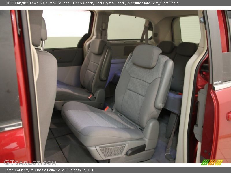 Deep Cherry Red Crystal Pearl / Medium Slate Gray/Light Shale 2010 Chrysler Town & Country Touring