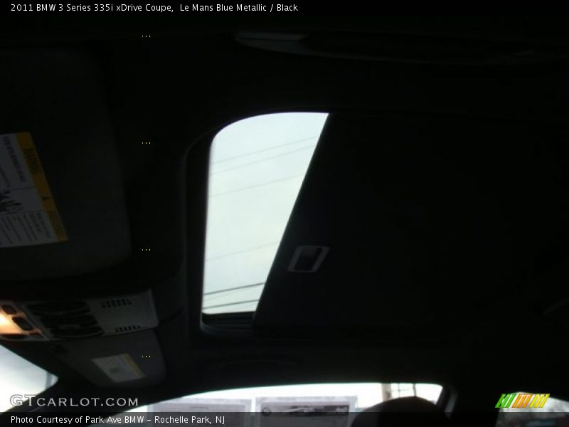 Le Mans Blue Metallic / Black 2011 BMW 3 Series 335i xDrive Coupe