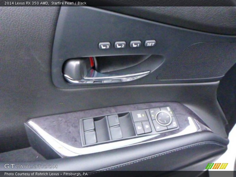 Starfire Pearl / Black 2014 Lexus RX 350 AWD