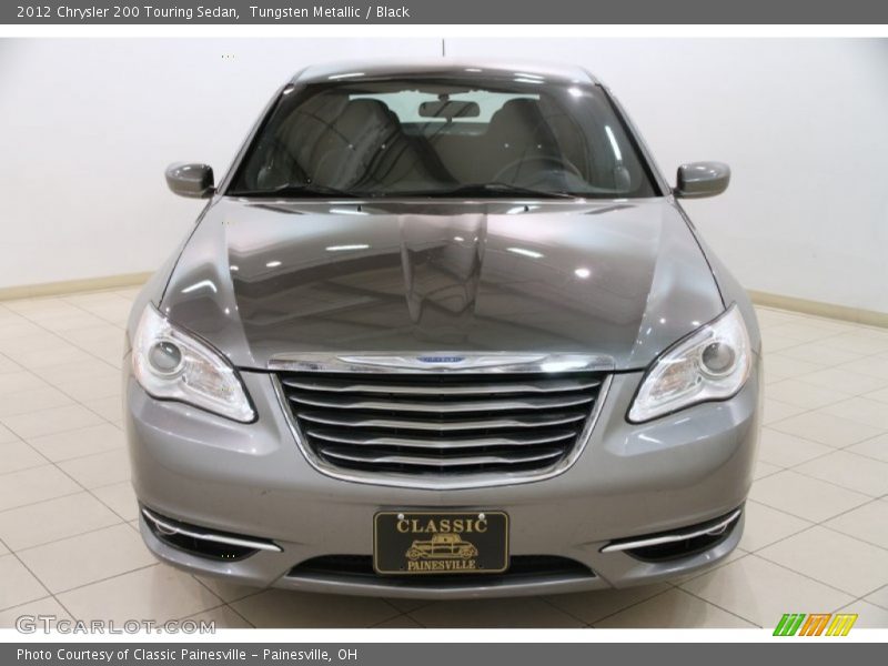 Tungsten Metallic / Black 2012 Chrysler 200 Touring Sedan