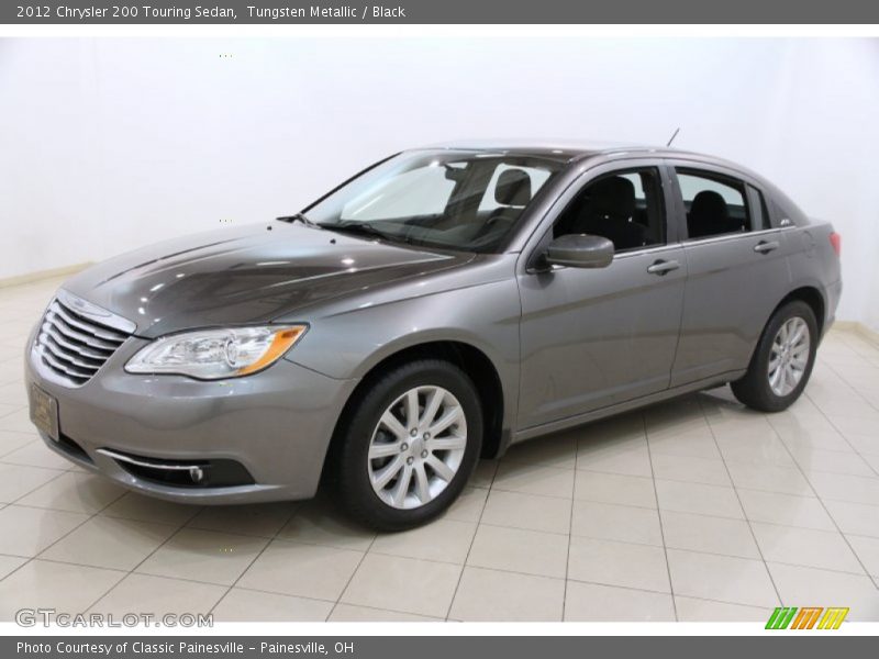Tungsten Metallic / Black 2012 Chrysler 200 Touring Sedan