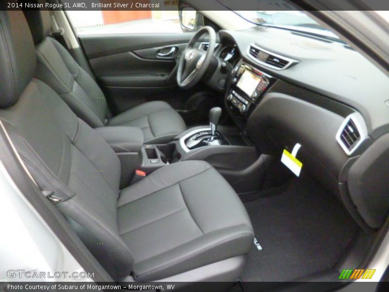 Front Seat of 2014 Rogue SL AWD