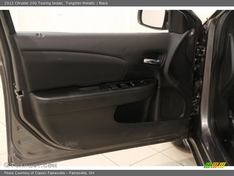 Tungsten Metallic / Black 2012 Chrysler 200 Touring Sedan