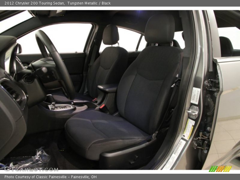 Tungsten Metallic / Black 2012 Chrysler 200 Touring Sedan