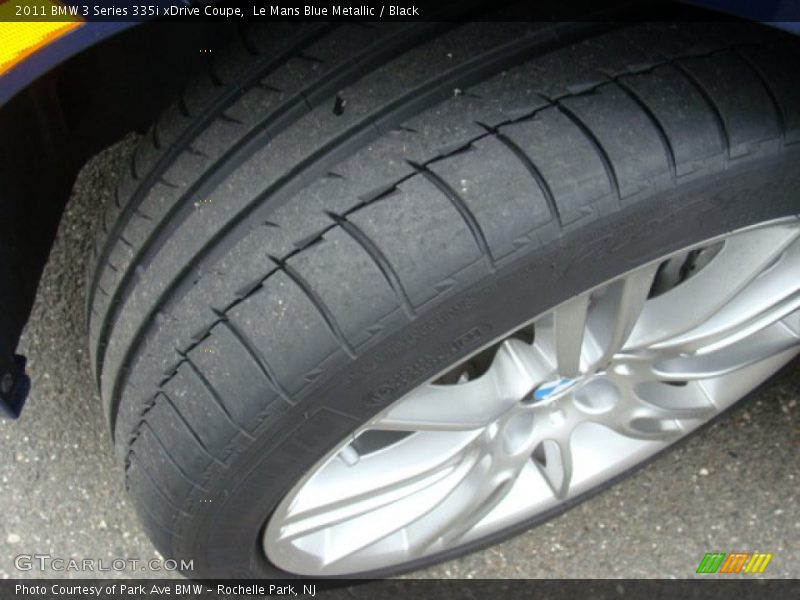 Le Mans Blue Metallic / Black 2011 BMW 3 Series 335i xDrive Coupe