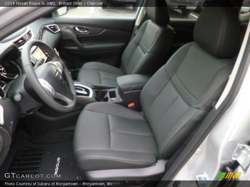 Front Seat of 2014 Rogue SL AWD