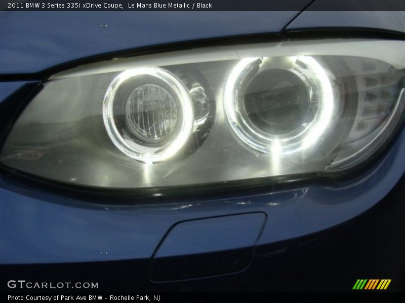 Le Mans Blue Metallic / Black 2011 BMW 3 Series 335i xDrive Coupe