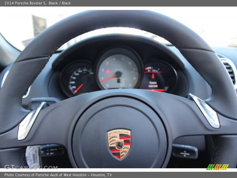 Black / Black 2014 Porsche Boxster S