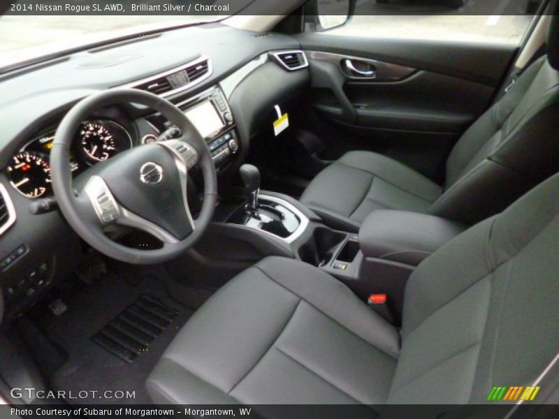 Charcoal Interior - 2014 Rogue SL AWD 