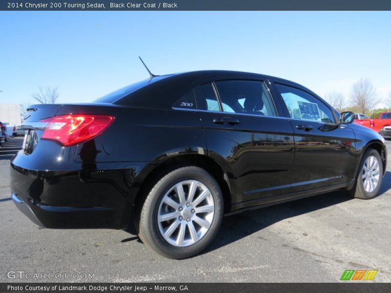 Black Clear Coat / Black 2014 Chrysler 200 Touring Sedan