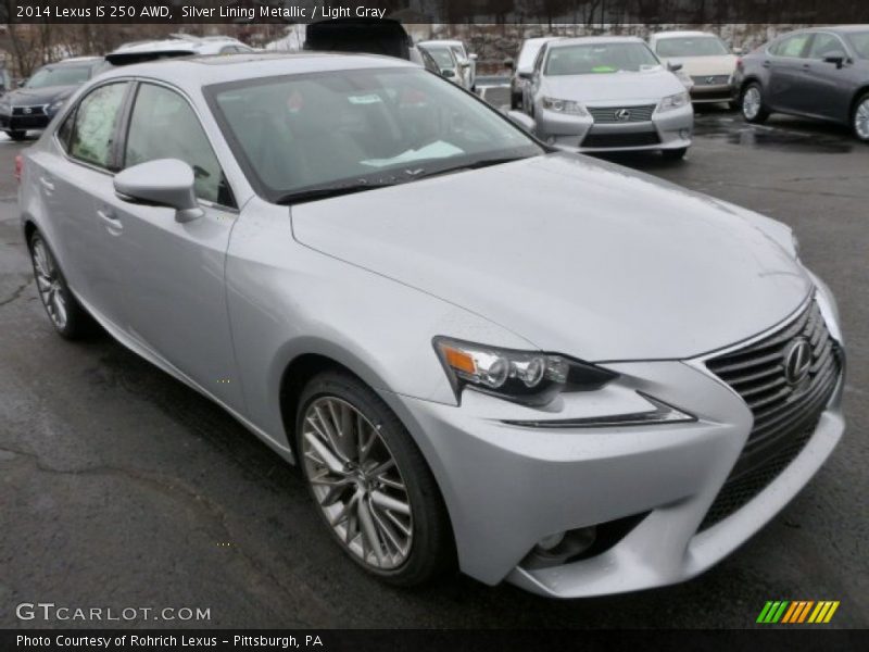 Front 3/4 View of 2014 IS 250 AWD