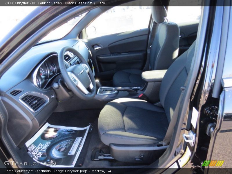 Black Clear Coat / Black 2014 Chrysler 200 Touring Sedan