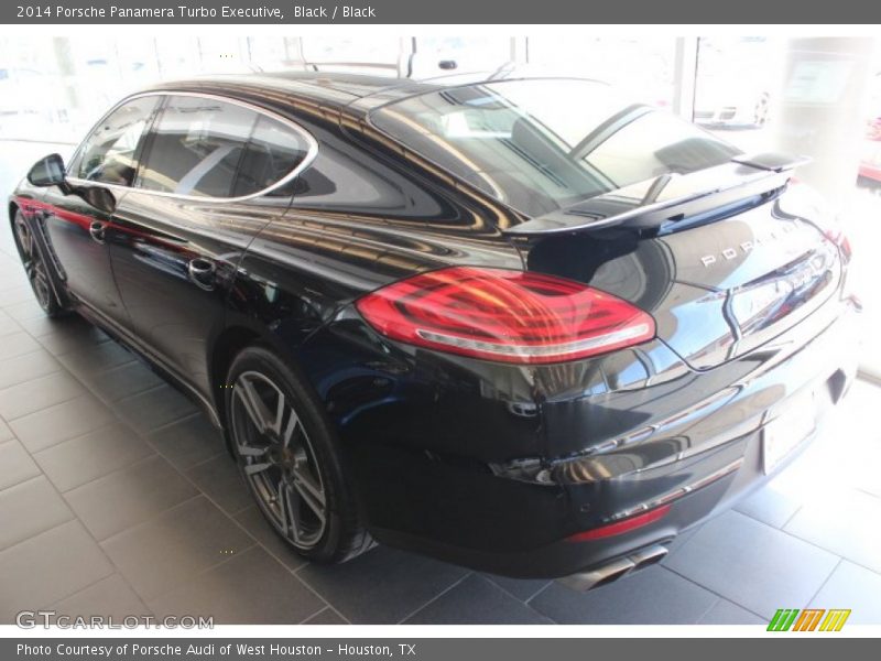 Black / Black 2014 Porsche Panamera Turbo Executive