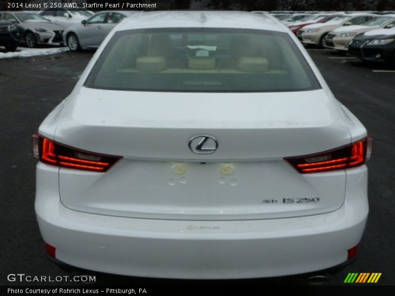Starfire Pearl / Parchment 2014 Lexus IS 250 AWD